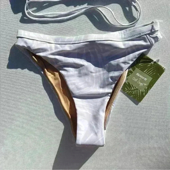 NWT Sporti x Stef Corgel High Waisted Bikini Bottom + Triangle Bikini To… - Picture 4 of 9